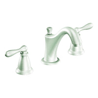 Moen Brushed Nickel Two-Handle Bathroom Sink Faucet 8 - 16 in.