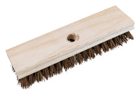 Quickie 9 in. W Hard Bristle Wood Handle Scrub Brush