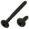 National Hardware Black Steel Screws (Pack of 10)