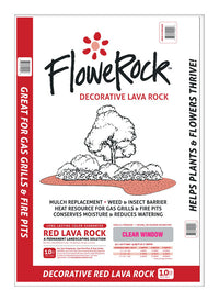 Red Volcanic Rock Bagged 1 Cu. Ft.