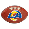 NFL - Los Angeles Rams Football Rug - 20.5in. x 32.5in.