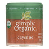 Simply Organic Cayenne Pepper - Organic - 2.89 oz