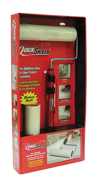 Surface Shields Quick Shield Carpet Protection 2 mil X 9 in. W X 50 ft. L Polyethylene Clear