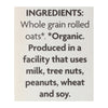 Nature's Path Organic Hot Oatmeal - Original - Case of 6 - 14 oz.