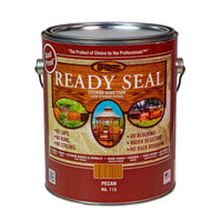 Ready Seal Goof Proof Semi-Transparent Pecan Oil-Based Wood Stain and Sealer 1 gal. (Pack of 4)