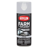 Krylon K01942000 12 Oz High Goss Ford Gray Farm & Implement Spray Paint (Pack of 6)