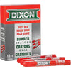 Dixon Ticonderoga 52012 Soft Red Lumber Crayons (Pack of 12)