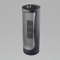 Comfort Zone 12 in. H 2 speed Oscillating Tower Fan