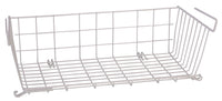 Grayline 40609 21 X 10 X 6.25 White Vinyl Coated Wire Undershelf Basket