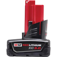 Milwaukee M12 XC XC 12 V 3 Ah Lithium-Ion High Capacity Battery Pack 1 pc