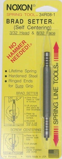 Spring Tools 34r08-1 3/32 Self-Centering Brad Setter