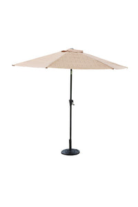 Enzo Umbrella 9' Tan