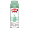 Krylon Sea Glass Semi-Translucent Sea Foam Spray  Paint 12 oz (Pack of 6)