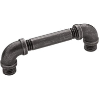 Hickory Hardware HH076011-BNV 3-3/4" Black Nickel Vibed Pipeline Cabinet Pull