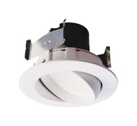 Halo White 4 in. W Metal LED Retrofit Kit Module and Trim 9.4 W