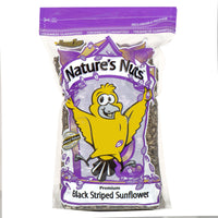 Nature's Nuts Premium Assorted Species Striped Sunflower Seed Wild Bird Food 16 lb