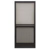 Precision 79-3/4 in. H X 31-1/4 in. W Capri Bronze Steel Screen Door