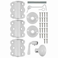 Vinyl Screen Door Kit - White