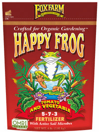 FoxFarm  Happy Frog Tomato and Vegetable  Organic Fertilizer  4 lb.