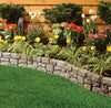 Gardeneer E4-10gy 10' X 6 Slate Gray Stonewall Border