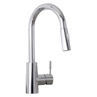 LDR One Handle Chrome Pull-Down Kitchen Faucet