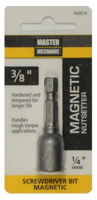 Magnetic Nut Driver, 3/8-In. x 1-7/8-In. (Pack of 6)