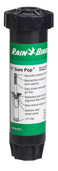 Rain Bird  Sure Pop  4 in. H End Strip  Sprinkler Spray Head