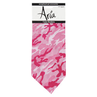 Aria Pink Camo Bandana