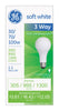 GE 30/70/100 watts A21 Three Way Bulb A-Line Incandescent Bulb E26 (Medium) Soft White 1 pk