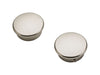 National Hardware 1.31 in. D Satin Nickel Metal Closet Rod End Caps (Pack of 6).