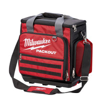 Milwaukee  PACKOUT  10.63 in. W x 17.72 in. H Ballistic Nylon  Tech Bag  58 pocket Black/Red  1 pc.