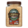 Rice Select Texmati Rice - Organic Brown - Case of 4 - 32 oz.