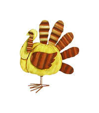 Celebrations  Turkey  Tabletop Decoration  17-7/8 in. H x 5.91 in. W 1 pk (Pack of 4)