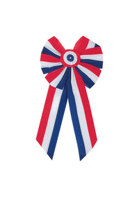 Holiday Trims  Patriotic  Bow  Velvet  1 pk