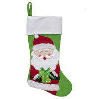 Dyno Green/Red/White Santa Stocking (Pack of 12)