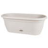 Lucca Window Box, Self-Watering, Pebble Stone Plastic, 18-In.