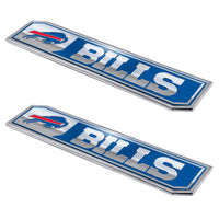 NFL - Buffalo Bills 2 Piece Heavy Duty Alumnium Truck Emblem Set