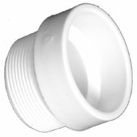 Charlotte Pipe  Schedule 40  1-1/2 in. DWV Hub   x 1-1/4 in. Dia. Tubular Slip  PVC  Trap Adapter