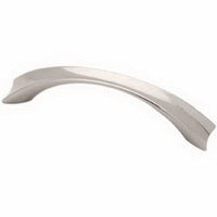 Cabinet Pull, Polished Nickel, 96mm