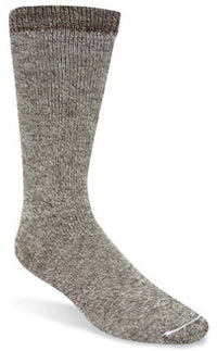 Work Socks, Thermal, Double Cushioned, Gray Twist, Men's Medium