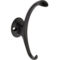 National Hardware 9 in. L Oil Rubbed Bronze Brown Zinc Heavy Duty Garment Hook 1 pk