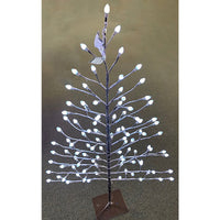 Celebrations LED Pure White 4 ft. Yard Decor Stick Tree