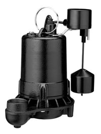 Professional Series Pedestal Sump Pump, Cast Iron, 3/4-HP