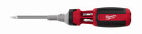 Milwaukee  1 pc. ECX  9-in-1  Ratcheting Multi-Bit Driver  9 in.