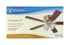 Westinghouse  Contempra IV  52 in. Polished Brass  Indoor  Ceiling Fan