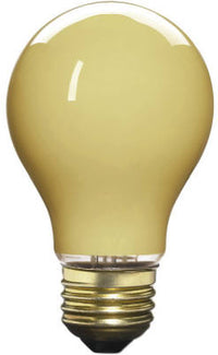 Yellow Bug Light Bulb, 2-Pk., 60-Watts