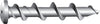 Hillman 3/16 in. Dia. x 1-1/4 in. L Chrome Pan Head Walldog Screw & Anchor 20 pk (Pack of 10)