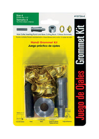 Lord & Hodge  1/2 in. Dia. Brass  Grommet Kit  12 pk