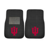 Indiana University Embroidered Car Mat Set - 2 Pieces