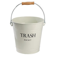 YORK PAIL WASTE CAN IVORY